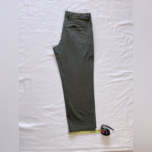 Dockers Olive Green Dress pants, men size 38x30 - Picture 2 of 5